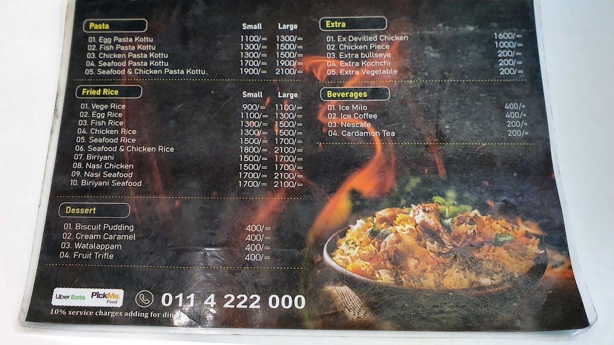 Menu Mr Kottu Grand - Kaduwela-3