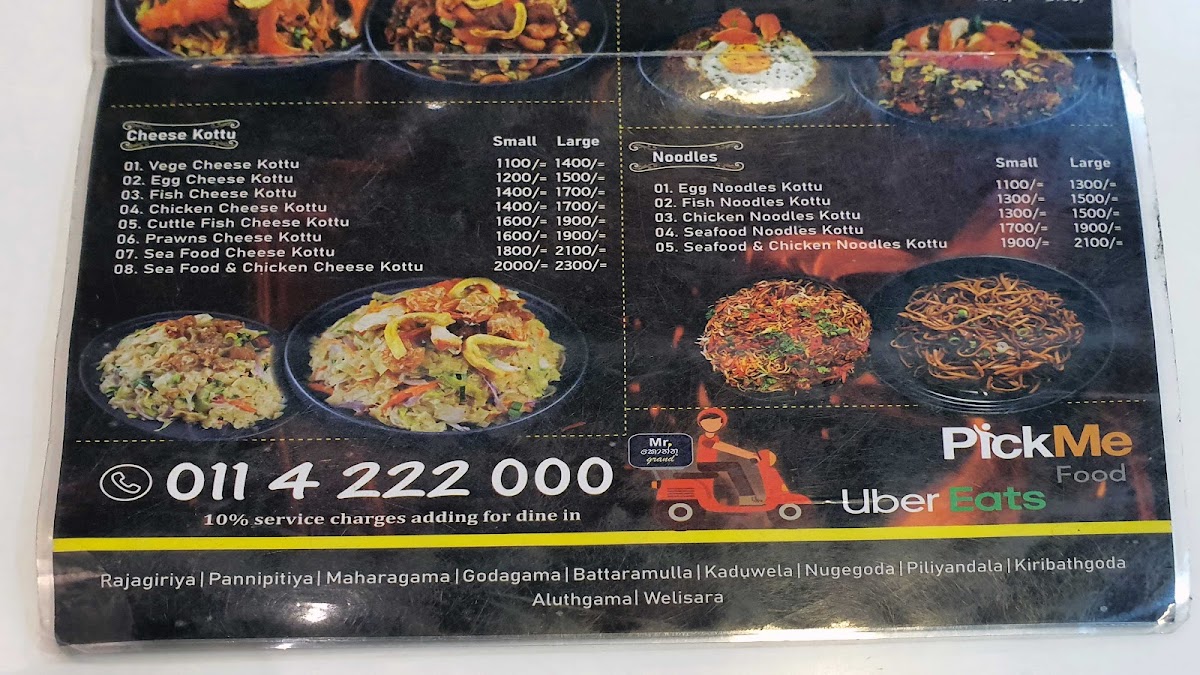 Menu Mr Kottu Grand - Kaduwela-5
