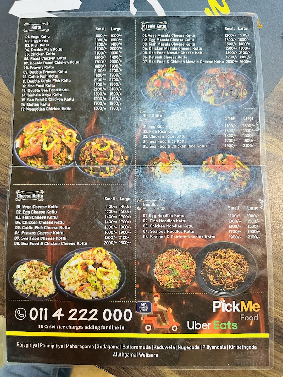 Menu Mr Kottu Grand - Kaduwela-6